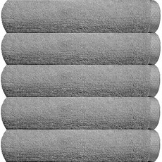 Songwol 松月 Enfant 飯店毛巾 130g 30支棉紗, 5個, 深灰色