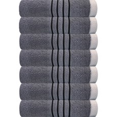 송월타올 CM 폴미 세면타월 150g 30수 면사, 그레이, 7개