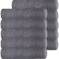 Songwol 松月 素色迷你擦手巾 45g 30支棉紗, 灰色, 10個