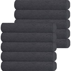 Songwol 松月 眞美容32 毛巾 66g 20支棉紗, 10個, 深灰色