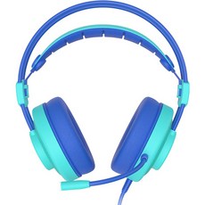 ABKO 虛擬7.1聲道電競耳機, N800, 藍色薄荷