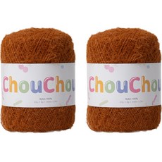 Yarna ChouChou尼龍編織線, 212 駝色, 2捆