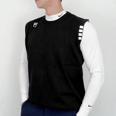 Green Queen 男士奢華高爾夫圓領背心 GQ3A303