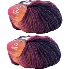 Yarna Nako Oslo 羊毛編織線, 2個, 86842