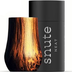 Snoot 雙層不鏽鋼針織威士忌杯 木質, 1個