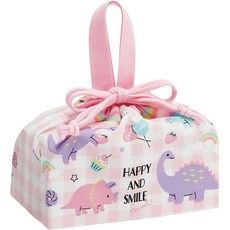 Skater 午餐袋 粉彩恐龍 KB7, 1個, 單一顏色