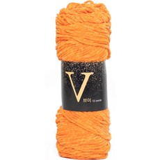 Yarna V天鵝絨編織線, 8 橘色