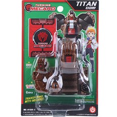 터닝메카드 타이탄 컴팩트 로봇 완구, 혼합색상, 1개