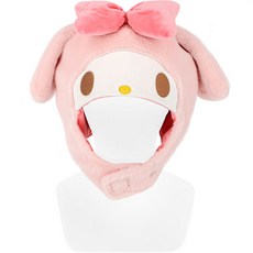 三麗鷗兒童美樂蒂臉型玩偶帽 MHHKH10051