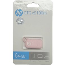 hp 惠普 OTG 驅動器 粉紅色 X5100M, 64GB