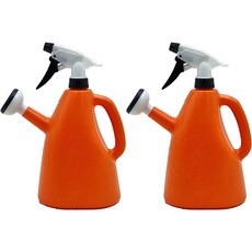 Gardenit 多合一澆水器 1L, 2個, 橘色