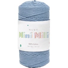 Yarna Mini Milli針織毛線球, 720 淺靛藍色