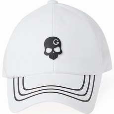 MONSTERG 高爾夫線條球帽 白色 MC23SLW-179, 1個