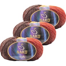 NAKO Vals漸層色針織線, 86041, 3個