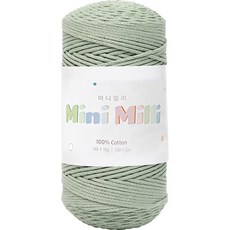 Yarna Mini Milli針織毛線球, 716 灰綠色