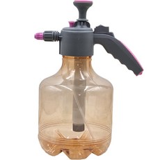 가든잇 크리스탈 자동 압축분무기 3L, 1개, 핑크