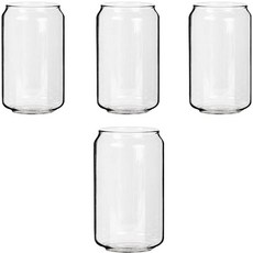 啤酒罐造型玻璃杯, 4個