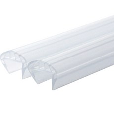 Aison U字型防撞護角 中 1m, 透明, 2個