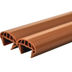 Aison U字型防撞護角 中 1m, 栗色, 2個