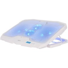 앱코 노트북 쿨러 NC30W, 화이트, 1개