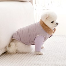 Woolly 寵物Minky羽絨背心, 熏衣草