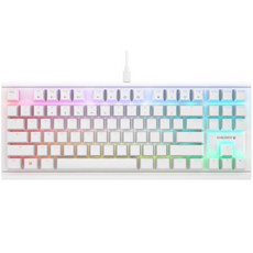 CHERRY 機械式有線無數字鍵盤, WHITE, MX 1.1 RGB TKL (紅軸), 紅軸