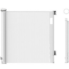 DING DONG PET 寵物網格滑動安全門, 白色