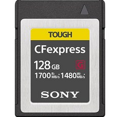 SONY 索尼 CFexpress Type B TOUGH G CEB-G128, 128GB