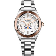 스콜피온시계 남성용 문페이즈 멀티펑션 메탈시계 SP3581 + 케이스 + 공구