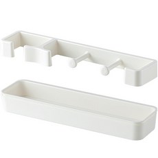 팡파티 현관 이지 우산꽂이, 1개, 투명 + 아이보리