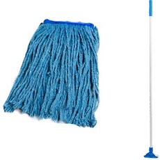 크린메이트 일반청사 마포걸레 + 롱 알루미늄봉 세트, 1세트