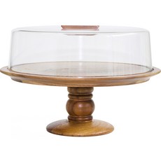 Billy木製蛋糕架 點心托盤 + 蓋子組 913-1N, 混色, 1套