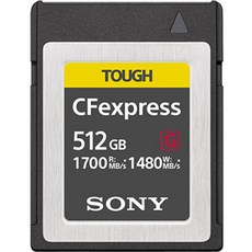 SONY 索尼 CFexpress Type B TOUGH CEB-G512, 512GB