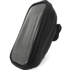 自行車智慧型手機支架車把包 E001, 黑色, 1個