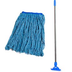 크린메이트 일반청사 마포걸레 + 스텐봉 세트, 1세트