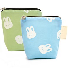 semoms Bunny Bear 藥物收納包 兩件組, 綠色, 藍色