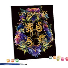 I LOVE PAINTING 哈利波特DIY繪畫組, 霍格華茲院徽