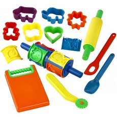 Kes.B 藝術學校豪華壓模黏土工具組 KBA2522, 混合顏色