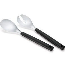 triangle 三角牌 沙拉分菜匙 + 分菜叉組, 黑色, 1套