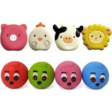 SOAVE 乳膠玩具8件組, 混合色, 1套