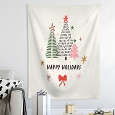 Ati Home 聖誕樹掛毯 法蘭絨, TYPE 04