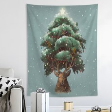 Artyhome 聖誕樹聚酯纖維掛布, 款式 12