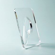 morningscent 투명 오브제 퓨어디자인 액자 화병