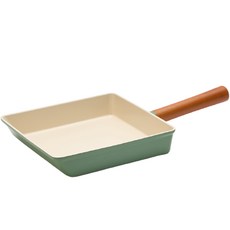 Dr.HOWS 雞蛋捲長方形平底鍋 綠色, 1個