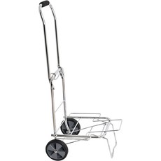 Clean Mate 可折疊不鏽鋼購物手推車 中型, 混合色, 1個
