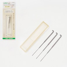 Clover 可樂牌 羊毛氈戳針 收尾針 3入 58-609, 單一商品, 1套