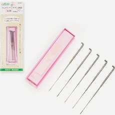 Clover 可樂牌 羊毛氈戳針 粗針 5入 58-607, 1個