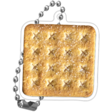 코쿼드 9C9C 아크릴 키링 푸드 9C, 슈가비스켓(9C_D_027_RT), 1개