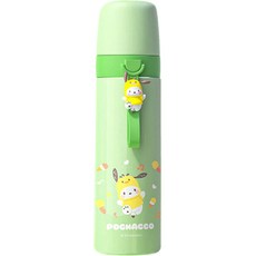 Sanrio 三麗鷗 矽膠公仔提帶保溫瓶, 500ml, 帕恰狗款, 1個