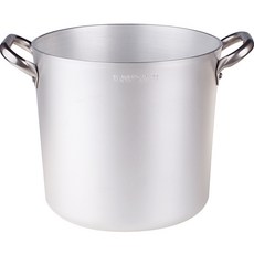 Pentole Agnelli 義大利無塗層鋁製湯鍋 10340, 銀色, 40cm, 1個